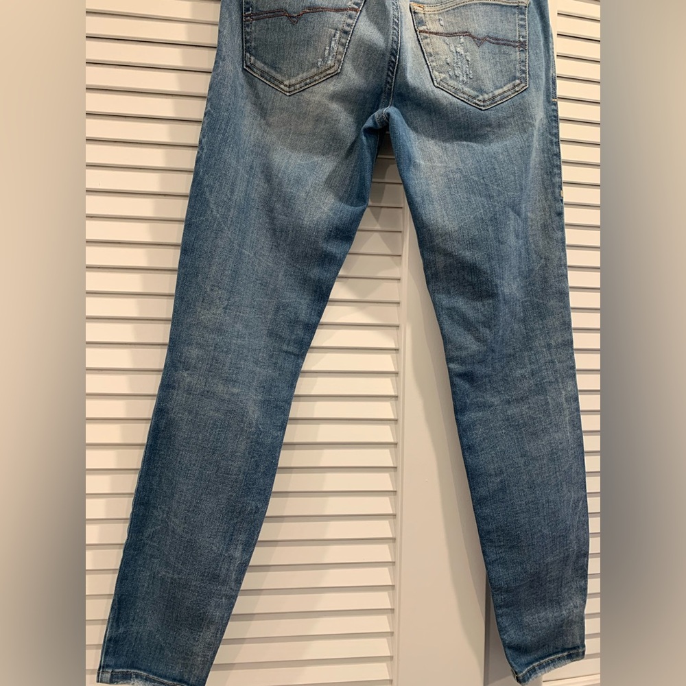 EUC Y2K Diesel Woman’s jeans style Groupee Slim skinny mid rise  size 27 - Picture 7 of 11